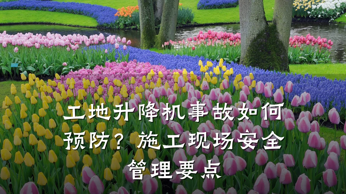 工地升降机事故如何预防？施工现场安全管理要点