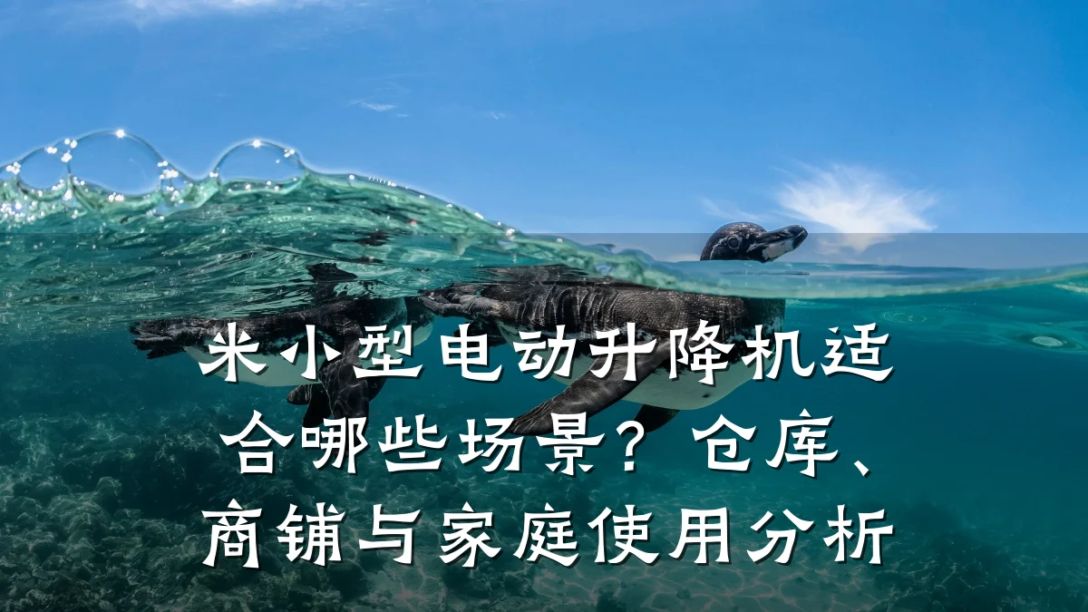 米小型电动升降机适合哪些场景？仓库、商铺与家庭使用分析