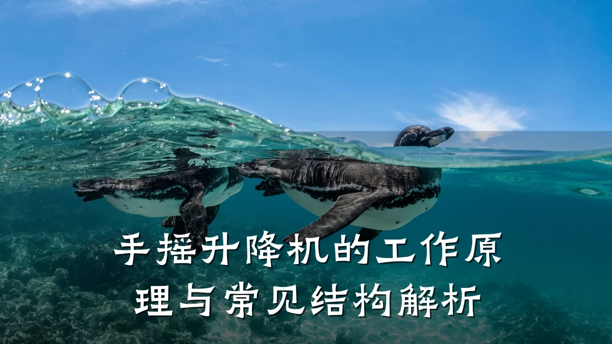 手摇升降机的工作原理与常见结构解析