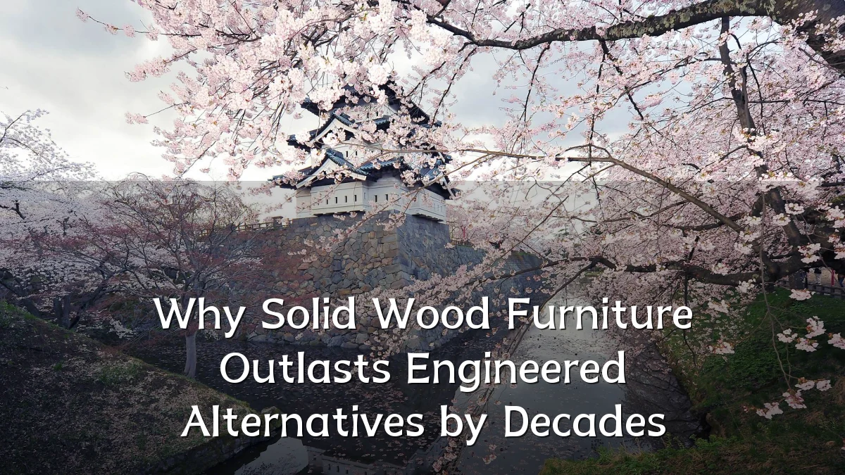 Why Solid Wood Furniture Outlasts Engineered Alternatives by Decades