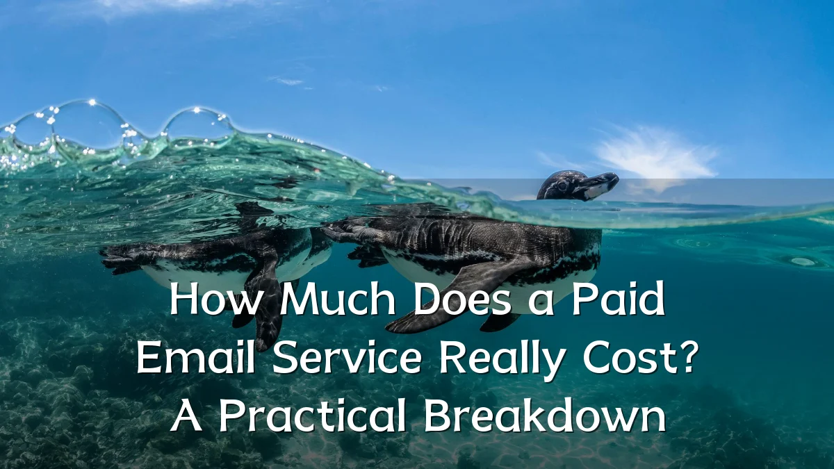 How Much Does a Paid Email Service Really Cost? A Practical Breakdown